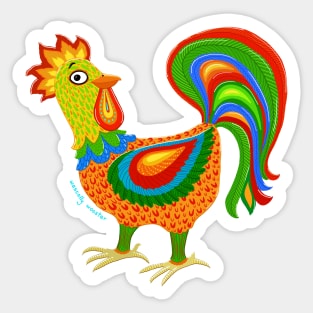 Rascally Rooster, Wascally Wooster Sticker